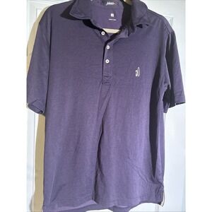 Johnnie O Men's Polo Sz Medium. Navy Blue.‎